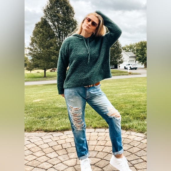 Aerie All Love Fuzzy Hoodie - Picture 2 of 4